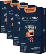 Moliendo Finest Coffee Kapsül No:8 Nespresso Uyumlu Alüminyum Kapsül 10 Adet