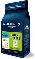 Moliendo Finest Coffee Organic Indonesia Sumatra Yöresel Kahve (Çekirdek) 250 g