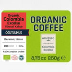 Moliendo Organic Colombia Excelso Yöresel Kahve (Öğütülmüş Filtre Kahve) 250 g