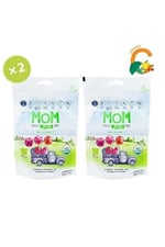 mom Organik Lolipop (ÇİLEK, KARPUZ, YABAN MERSİNİ VE C VİTAMİNİ) - 2 Paket