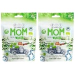MOM Organik Naneli Bonbon Şekerleme, Vegan, Doğal Aromalı, 56g, 2 Adet