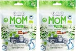 MOM Organik Naneli Bonbon Şekerleme, Vegan, Doğal Aromalı, 56g, 2 Adet