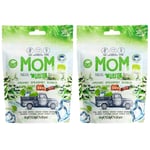 MOM Organik Naneli Bonbon Şekerleme, Vegan, Doğal Aromalı, 56g, 2 Adet