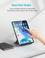 MOMAX Dikey Dizüstü Bilgisayar Standı Tutucu, Arch Gravity Otomatik Kilitleme Tutucu Depolama Yuvası, Masa Düzenleyici için Yer Tasarrufu, Tüm MacBook/iPad/Dell/Chromebook'a Uyar, Çift Dizüstü
