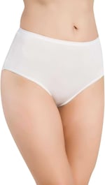 Mom's Lab Kadın Siyah 3'Lü Paket Bambu Yüksek Bel Bikini Külot