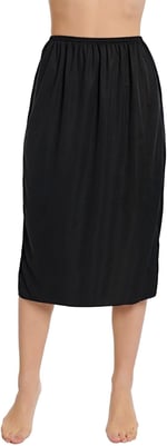 Mom's Lab Kadın Uzun Büyük Beden Jupon Etek Astarı - Bedenler: 2XL, XS, S, S-M, M, L, L-XL, XL