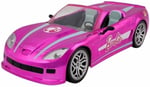 Mondo Motors Sun-Mon-Mmt-R/C F/F Barbie Convertible Rüya Arabası 2.4 Ghz, Işıklı, 42 Cm (Brb) Pembe