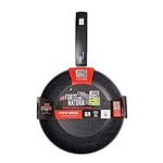 Moneta Etnea Artech Stone Ultra - Alüminyum Kızartma Tavası, Yapışmaz Kaplama, Siyah, 28 cm