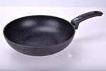 Moneta Etnea Wokpfanne 28 cm, Aluminium, schwarz, 28 cm