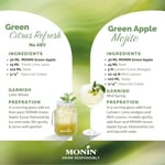 Monin Green Apple (Yesil Elma) Surubu 70 cl
