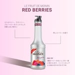 Monin Kırmızı Orman Meyveleri Püresi 1 lt