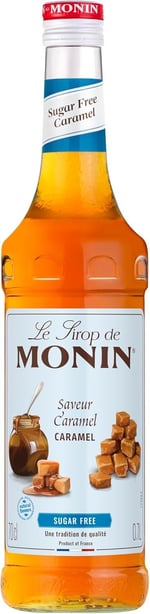 Monin Şekersiz Karamel Kahve & Kokteyl Şurubu, 700 ml