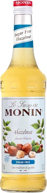 Monin Sugar Free Hazelnut 700 Ml Glass Kahve & Kokteyl Şurubu