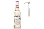 Monin White Chocolate / Beyaz Çikolata 700 ml Şurup + Monin Şurup Pompası