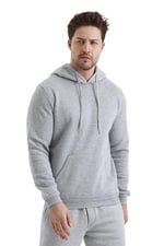 Monox Erkek Kapşonlu 3 İplik Sweatshirt