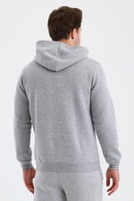 Monox Erkek Kapşonlu 3 İplik Sweatshirt