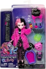 Monster High Bebek ve Pijama Partisi Aksesuarları, Draculaura Doll Pet Yarasa Sayısı Muhteşem, Creepover Partisi, HKY66