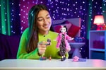 Monster High Bebek ve Pijama Partisi Aksesuarları, Draculaura Doll Pet Yarasa Sayısı Muhteşem, Creepover Partisi, HKY66