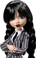 Monster High Wednesday Okul Üniformalı Bebek, 3Y+, HXJ04