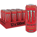 Monster Watermelon Enerji İçeceği Kutu 12x500 ml