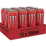 Monster Watermelon Enerji İçeceği Kutu 12x500 ml