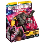 Monsterverse Godzilla for Kong The New Empire - MN303300Kong 15 cm Mafsallı Aksiyon Figürü Koleksiyonu, Son Derece Detaylı ve Aksesuarlı, 4 Yaş ve Üstü Çocuklar İçin,