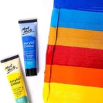 Mont Marte Signature Akrilik Boya Seti, 36 renk x 36 ml, Yarı Mat Kaplama, Tuval, Ahşap, MDF, Deri, Havayla Kurutulmuş Kil, Sıva, Karton, Kağıt ve El Sanatları için Uygun