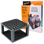 Mont Marte Signature Design Studio Tidy Kalem ve Fırça Tutucu Boya Fırçaları, Kalemler, Keçeli Kalemler, Kalemler için Mükemmel Sanat Stüdyosu Organizasyonu Sağlar. - Seçenekler: 1 PACK, Large size