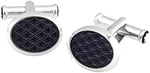 Montblanc Meisterstück Oval Çelik Lake Kol Düğmesi 126132
