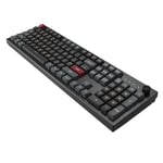 Montech MKey Darkness Oyuncu Klavyesi - GateronG Pro 2.0 Kırmızı switch Ingilizce Layout - Seçenekler: Full size, Darkness, Freedom, TKL, MKey (105 Anahtar)...