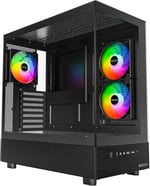 MONTECH XR, ATX Mid-Tower PC Oyun Kasası, 3 x 120mm ARGB PWM Fanlar Önceden Yüklenmiş, Tam Görünüm Çift Temperli Cam Panel,  - Seçenekler: XR Siyah, X3 CAM, X5 Beyaz, XR Ahşap Beyaz, XR ahşap siyah...