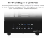 MONTECH XR, ATX Mid-Tower PC Oyun Kasası, 3 x 120mm ARGB PWM Fanlar Önceden Yüklenmiş, Tam Görünüm Çift Temperli Cam Panel,  - Seçenekler: XR Siyah, X3 CAM, X5 Beyaz, XR Ahşap Beyaz, XR ahşap siyah...