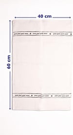 Mood Desenli%100 Müslin-Pamuk Mutfak Bezi Kurulama Bezi Ve Bebek Omuz Bezi (3'lü Set)