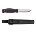 Morakniv Garberg Full Tang Sabit Bıçak Sandvik Paslanmaz Çelik Bıçak 10,9 cm Poli Kılıflı, Siyah