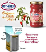 Motherese Organik Tatlı Biber Salçası 610gr - Motherese Organik Bebek Tatlı Biber Salçası 610gr