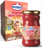Motherese Organik Tatlı Biber Salçası 610gr - Motherese Organik Bebek Tatlı Biber Salçası 610gr