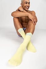 Motley Socks Unisex Nakışlı Uzun Tenis Çorap - Rainbow 1