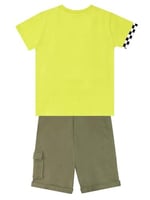 Motosiklet Turu Erkek Çocuk T-Shirt Şort Takım