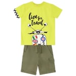 Motosiklet Turu Erkek Çocuk T-Shirt Şort Takım