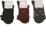 Moyra Socks Moyra Socks 3 Adet Ponponlu Soket Çorap Çok Renkli 36-39