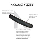 MP03 - Memory Klavye Bilek Destek Pedi | Yumuşak, Ergonomik, Klavye Önü El Bileği Dinlendirme Pedi - Seçenekler: Klavye Bilek Desteği, Fare Bilek Desteği...