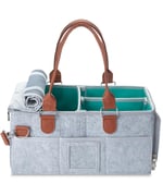 Mr. Pen - Kapaklı Bebek Bezi Caddy Organizatörü, Bebek Organizatörü, Bebek Caddy Organizatörü, Taşınabilir Bebek Bezi Caddy Organizer - Bebek Bezi Organizatörü, Bebek Odası için Bebek Organizatörü,