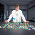 MrBeast Lab Swarms Lab Pack, Su Ekleyerek Deney Yapın, Test Tüpünü Sallayın ve 1 
