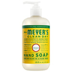 MRS. MEYER'S CLEAN DAY Sıvı El Sabunu, Zalimsiz ve Biyolojik Çözünür Elde Yıkama Formülü Uçucu Yağlarla Üretilmiştir, Hanımeli Kokusu, 12,5 oz Şişe