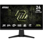 MSI 23.8 MAG 245F X24, Gaming Monitör, FHD, 16:9, Flat, Rapid IPS, 240Hz, 0.5ms (GtG Min.), FreeSync Premium