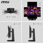 MSI 26.5 MAG 273QP QD-OLED X24, Gaming Monitör, WQHD, 16:9, Flat, QD-OLED, 240Hz, 0.03ms, FreeSync Premium Pro