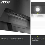 MSI 26.5 MAG 273QP QD-OLED X24, Gaming Monitör, WQHD, 16:9, Flat, QD-OLED, 240Hz, 0.03ms, FreeSync Premium Pro