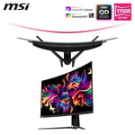 MSI 31.5 MPG 321CURX QD-OLED, Gaming Monitör, UHD, 16:9, Curve 1700R, QD-OLED, 240Hz, 0.03ms (GTG), G-SYNC Compatible