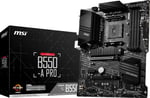 MSI B550-A Pro AM4 DDR4 Bellek 4400(OC) HDMI DP M.2 USB3.2 ATX