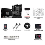 MSI B550-A Pro AM4 DDR4 Bellek 4400(OC) HDMI DP M.2 USB3.2 ATX